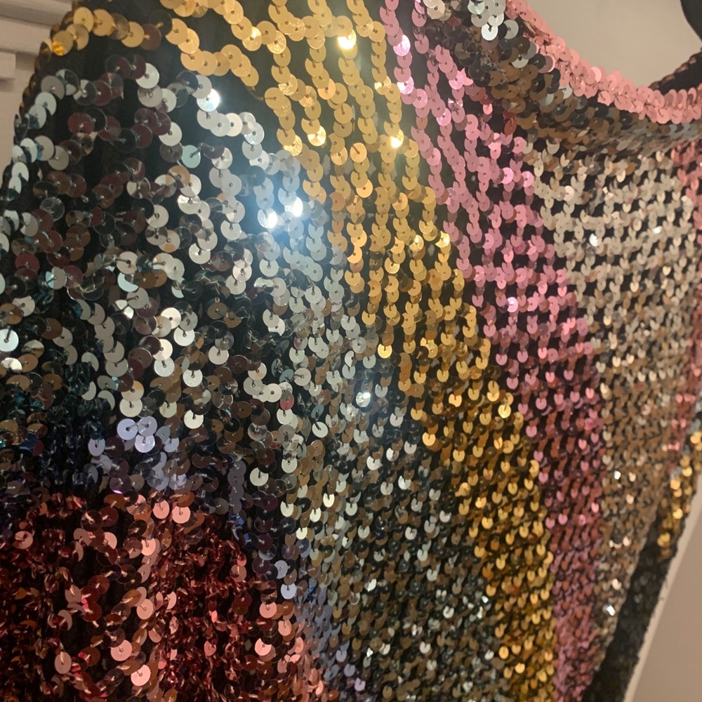 Multi Color Sequin Top. - image 4